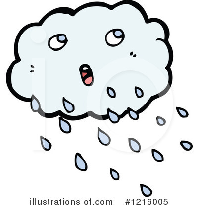 Rain Cloud Clipart #1216005 by lineartestpilot