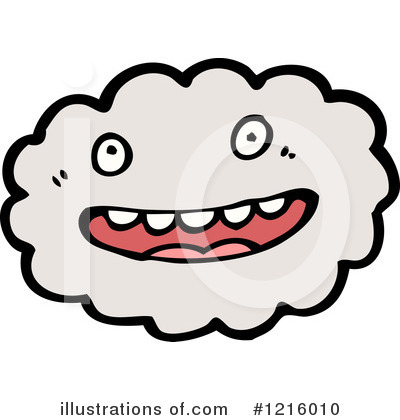 Royalty-Free (RF) Cloud Clipart Illustration by lineartestpilot - Stock Sample #1216010
