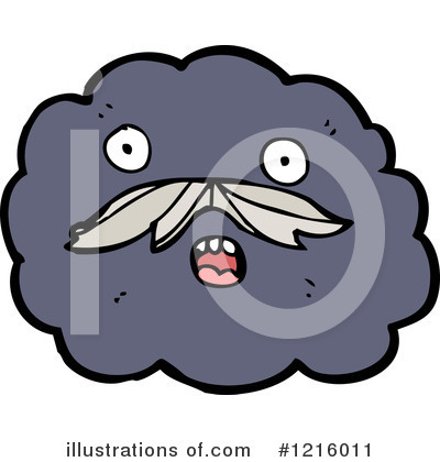 Royalty-Free (RF) Cloud Clipart Illustration by lineartestpilot - Stock Sample #1216011