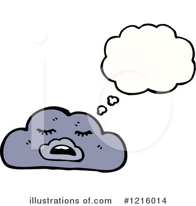 Royalty-Free (RF) Cloud Clipart Illustration by lineartestpilot - Stock Sample #1216014