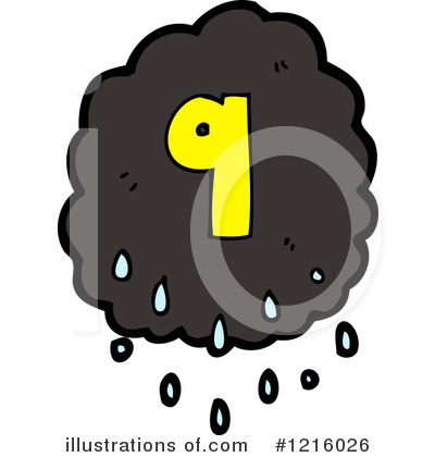 Royalty-Free (RF) Cloud Clipart Illustration by lineartestpilot - Stock Sample #1216026