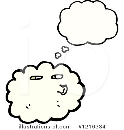 Royalty-Free (RF) Cloud Clipart Illustration by lineartestpilot - Stock Sample #1216334