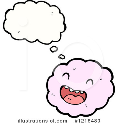 Royalty-Free (RF) Cloud Clipart Illustration by lineartestpilot - Stock Sample #1216480