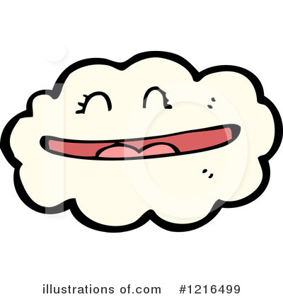 Royalty-Free (RF) Cloud Clipart Illustration by lineartestpilot - Stock Sample #1216499