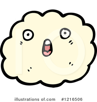 Royalty-Free (RF) Cloud Clipart Illustration by lineartestpilot - Stock Sample #1216506