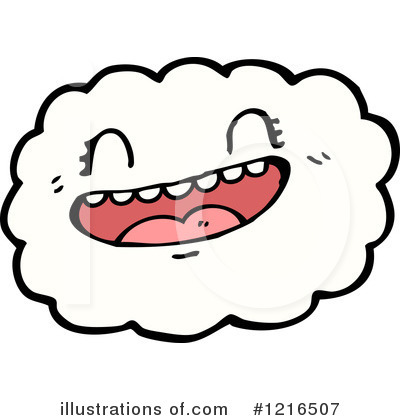 Royalty-Free (RF) Cloud Clipart Illustration by lineartestpilot - Stock Sample #1216507