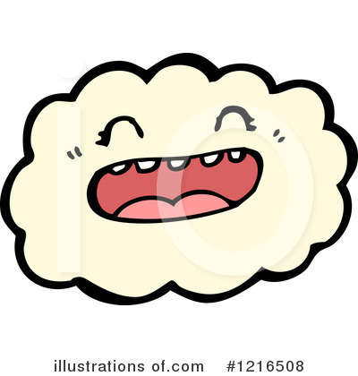 Royalty-Free (RF) Cloud Clipart Illustration by lineartestpilot - Stock Sample #1216508
