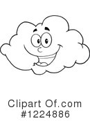 Cloud Clipart #1224886 by Hit Toon
