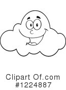 Cloud Clipart #1224887 by Hit Toon