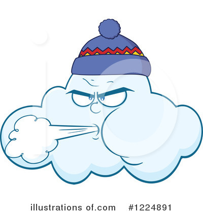Royalty-Free (RF) Cloud Clipart Illustration by Hit Toon - Stock Sample #1224891