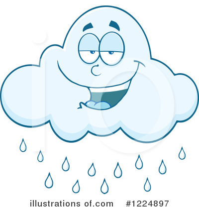 Royalty-Free (RF) Cloud Clipart Illustration by Hit Toon - Stock Sample #1224897