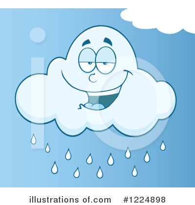 Royalty-Free (RF) Cloud Clipart Illustration by Hit Toon - Stock Sample #1224898