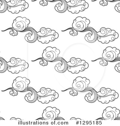 Royalty-Free (RF) Cloud Clipart Illustration by Vector Tradition SM - Stock Sample #1295185