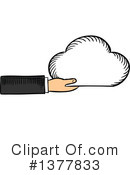 Cloud Clipart #1377833 by Vector Tradition SM