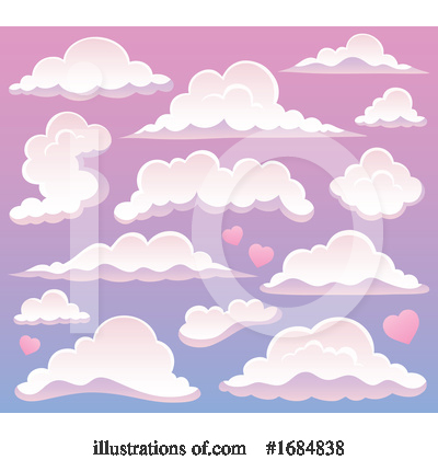 Royalty-Free (RF) Cloud Clipart Illustration by visekart - Stock Sample #1684838