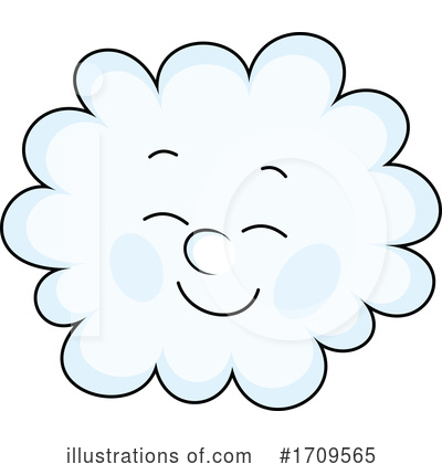 Royalty-Free (RF) Cloud Clipart Illustration by Alex Bannykh - Stock Sample #1709565