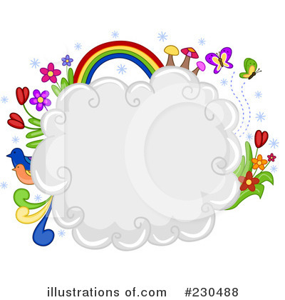 Royalty-Free (RF) Cloud Clipart Illustration by BNP Design Studio - Stock Sample #230488