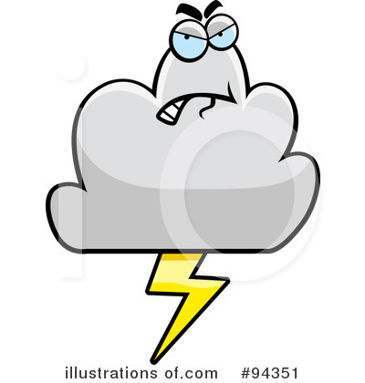 Cloud Character Clipart #94351 by Cory Thoman