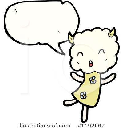 Royalty-Free (RF) Cloud Person Clipart Illustration by lineartestpilot - Stock Sample #1192067