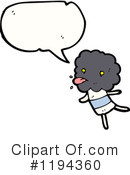 Cloud Person Clipart #1194360 by lineartestpilot