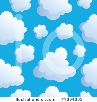 Royalty-Free (RF) Clouds Clipart Illustration by visekart - Stock Sample #1094063