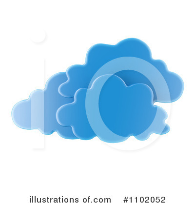 Royalty-Free (RF) Clouds Clipart Illustration by Mopic - Stock Sample #1102052