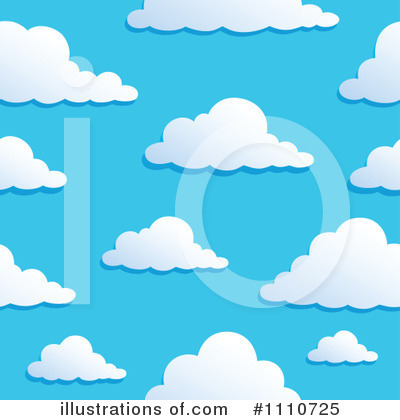 Royalty-Free (RF) Clouds Clipart Illustration by visekart - Stock Sample #1110725