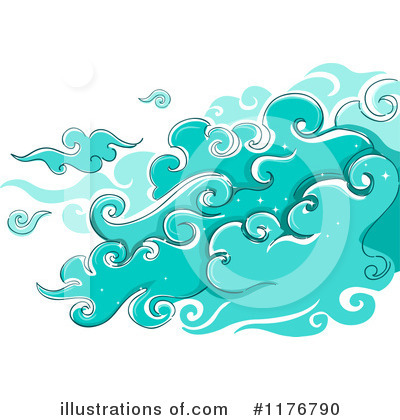 Royalty-Free (RF) Clouds Clipart Illustration by BNP Design Studio - Stock Sample #1176790