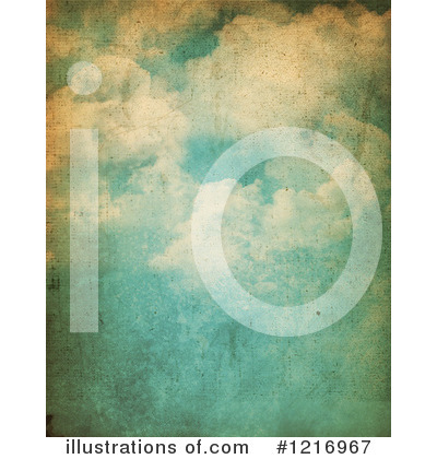 Royalty-Free (RF) Clouds Clipart Illustration by KJ Pargeter - Stock Sample #1216967