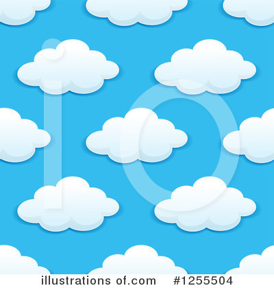 Royalty-Free (RF) Clouds Clipart Illustration by Vector Tradition SM - Stock Sample #1255504