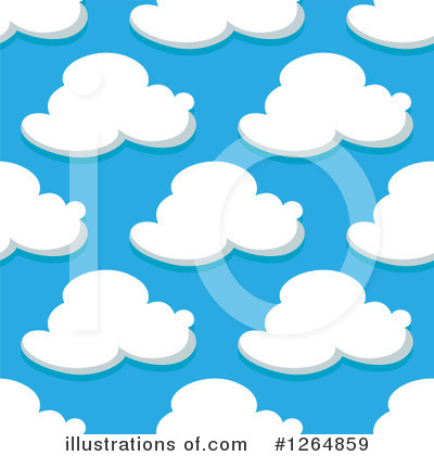 Royalty-Free (RF) Clouds Clipart Illustration by Vector Tradition SM - Stock Sample #1264859
