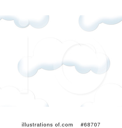 Royalty-Free (RF) Clouds Clipart Illustration by oboy - Stock Sample #68707