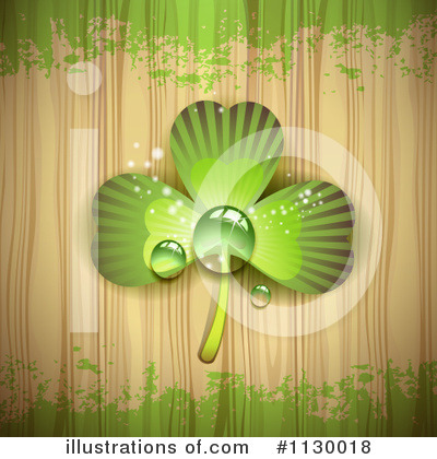 Royalty-Free (RF) Clover Clipart Illustration by merlinul - Stock Sample #1130018