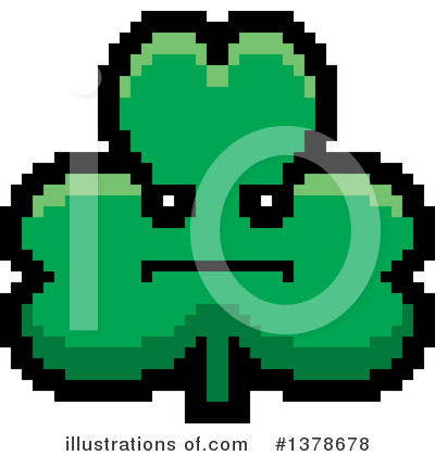 Royalty-Free (RF) Clover Clipart Illustration by Cory Thoman - Stock Sample #1378678