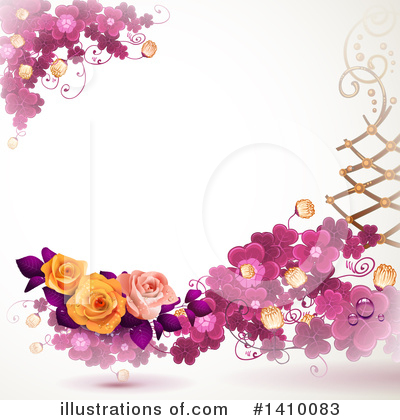 Royalty-Free (RF) Clover Clipart Illustration by merlinul - Stock Sample #1410083