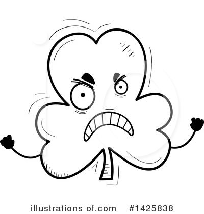 Royalty-Free (RF) Clover Clipart Illustration by Cory Thoman - Stock Sample #1425838