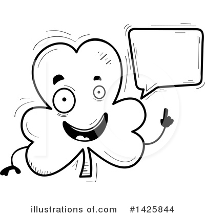 Royalty-Free (RF) Clover Clipart Illustration by Cory Thoman - Stock Sample #1425844
