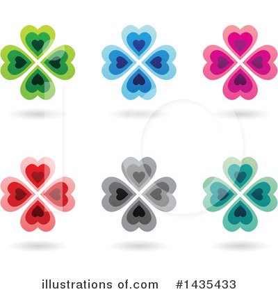 Royalty-Free (RF) Clover Clipart Illustration by cidepix - Stock Sample #1435433