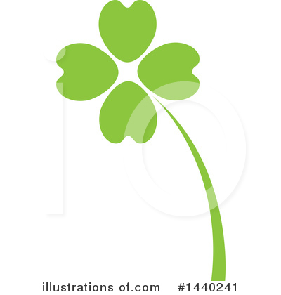 Royalty-Free (RF) Clover Clipart Illustration by ColorMagic - Stock Sample #1440241