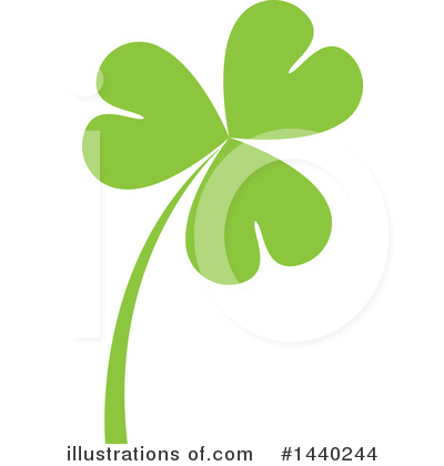 Royalty-Free (RF) Clover Clipart Illustration by ColorMagic - Stock Sample #1440244