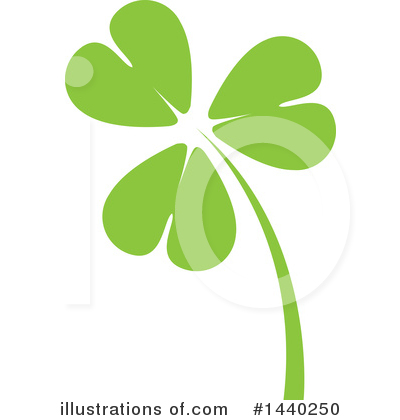 Royalty-Free (RF) Clover Clipart Illustration by ColorMagic - Stock Sample #1440250
