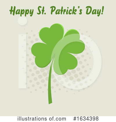 Royalty-Free (RF) Clover Clipart Illustration by Hit Toon - Stock Sample #1634398