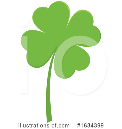 Royalty-Free (RF) Clover Clipart Illustration by Hit Toon - Stock Sample #1634399