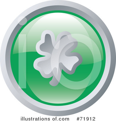 Royalty-Free (RF) Clover Clipart Illustration by inkgraphics - Stock Sample #71912