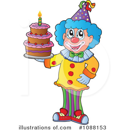 Clowns Clipart #1088153 by visekart