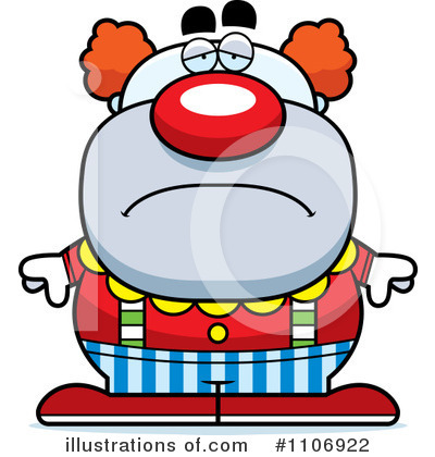 Royalty-Free (RF) Clown Clipart Illustration by Cory Thoman - Stock Sample #1106922