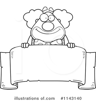 Royalty-Free (RF) Clown Clipart Illustration by Cory Thoman - Stock Sample #1143140