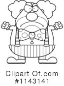 Clown Clipart #1143141 by Cory Thoman