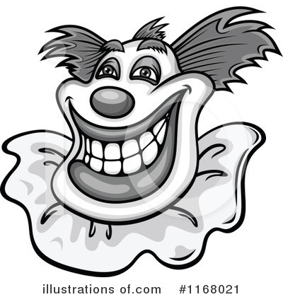 Royalty-Free (RF) Clown Clipart Illustration by Vector Tradition SM - Stock Sample #1168021
