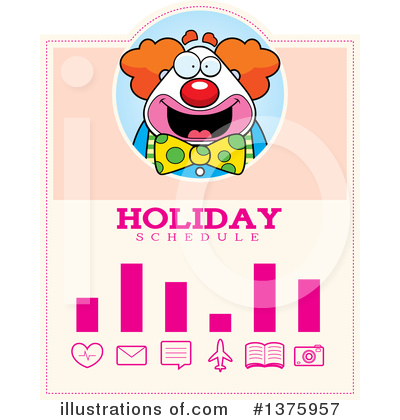 Royalty-Free (RF) Clown Clipart Illustration by Cory Thoman - Stock Sample #1375957